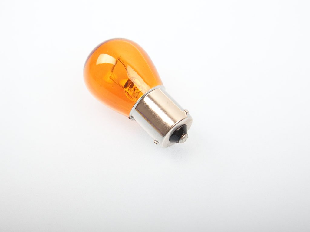 Žárovka PY21W 12V 21W oranžová vyosené kontakty TESLA | VAPOL CZ